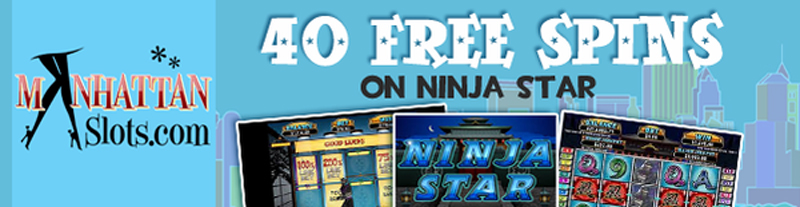 40 бясплатных кручэнняў ад анлайн-казіно Manhattan Slots