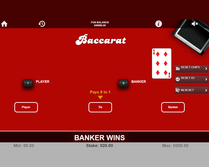Baccarat (1x2 Gaming)