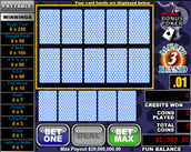 Double Bonus Poker 3 Hands