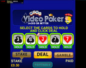 Mini Video Poker
