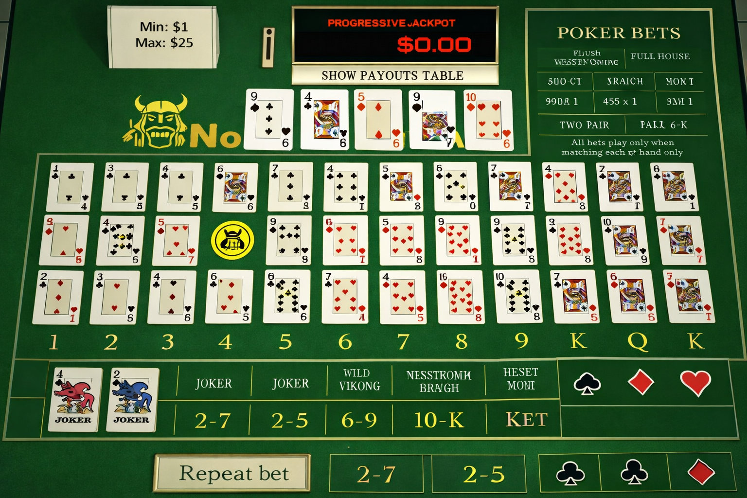card roulette