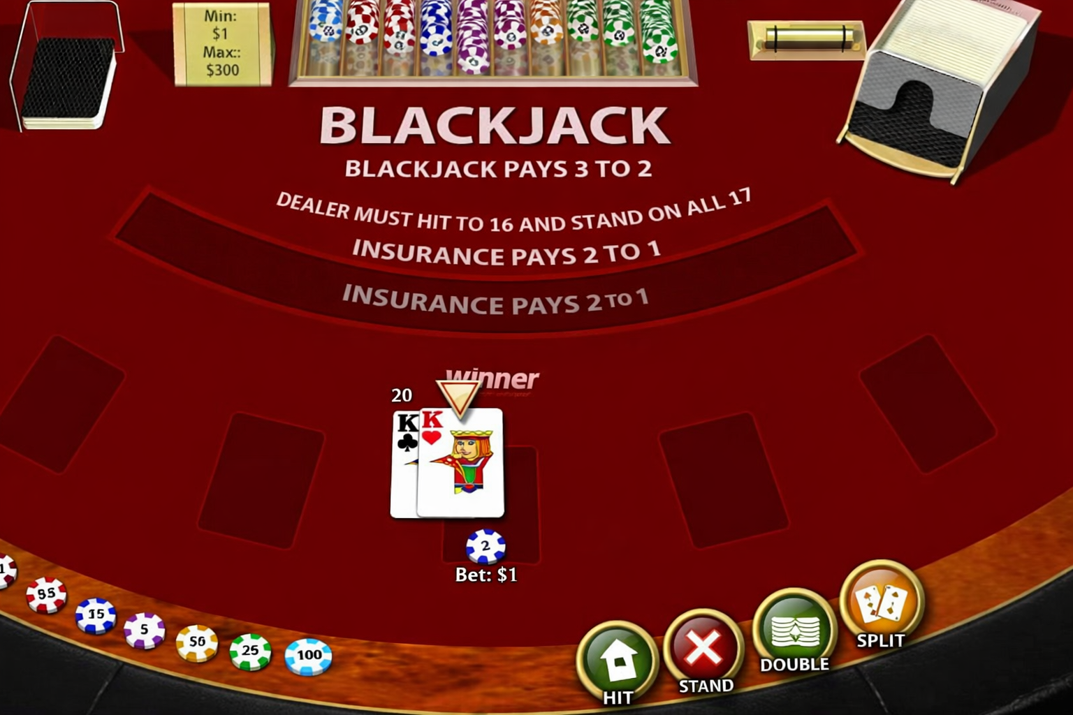 Six-Deck Blackjack
