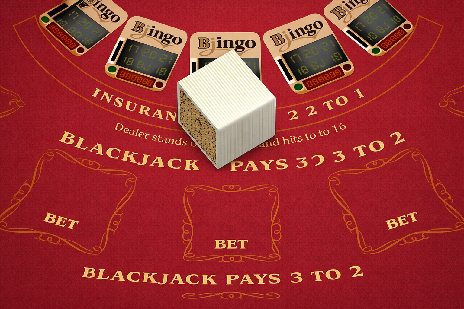 расклад стаўак Blackjack Bingo