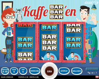 Kaffe BAR-BAR-BAR'en