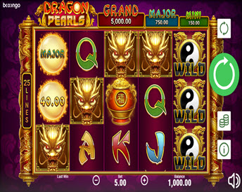 Dragon Pearl: hold and win