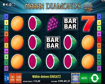 Maaax Diamonds Golden Nights
