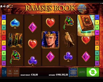 Ramses Book Golden Nights