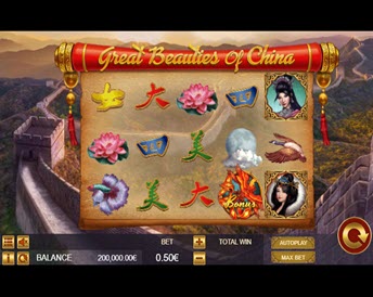 Great Beauties of China