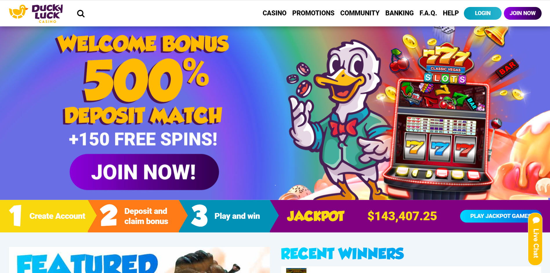 DuckyLuck Casino