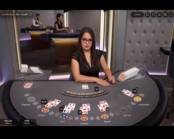 Quartz Blackjack (NetEnt)