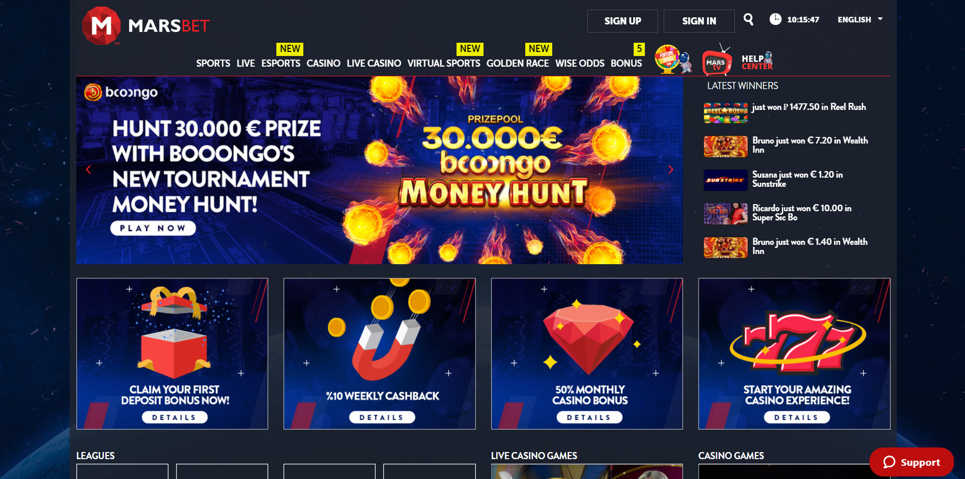 Marsbet Casino