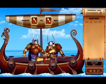 Rock vs Paper: Viking’s mode