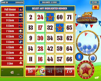 Slingo Carnival