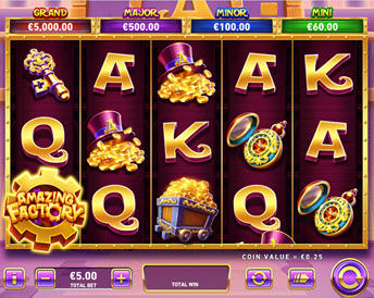 Amazing Factory Fire Blaze Golden