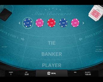 Mini Baccarat (Mascot Gaming)