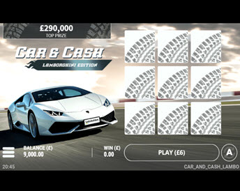 Car and Cash - Lamborghini