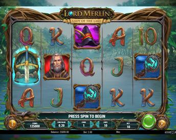 Lord Merlin and the Lady of the Lake