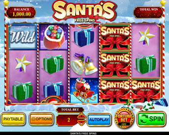 Santa's Free Spins