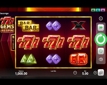 777 Gems Respin