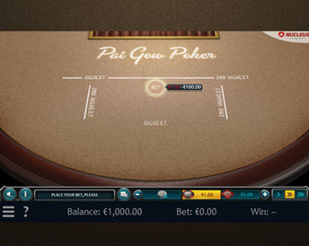 Pai Gow (Nucleus Gaming)