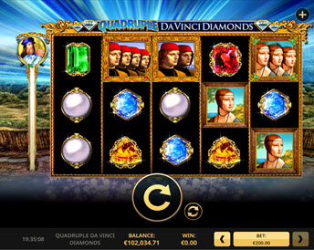 Quadruple Da Vinci Diamonds