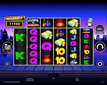 Cops and Robbers Megaways