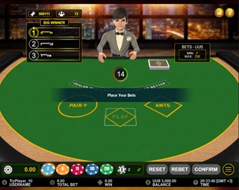 Three Card Poker (Gameplay)