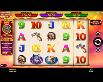 Golden Buffalo Double Up