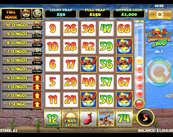 Slingo Lucky Larrys Lobstermania