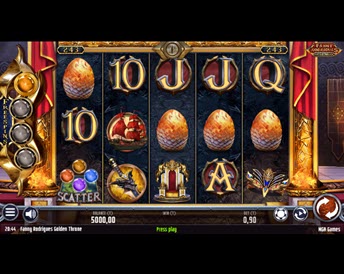 Fanny Rodrigues Golden Throne