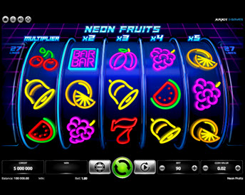Neon Fruits