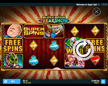 Super Spins Freakshow