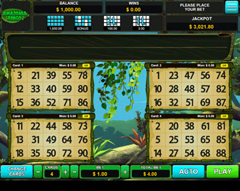 Amazonia Bingo