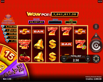 9 Blazing Diamonds Wowpot