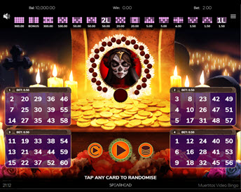 Muertitos Video Bingo