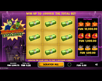 Raspadinha Halloween