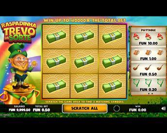 Raspadinha Trevo da Sorte