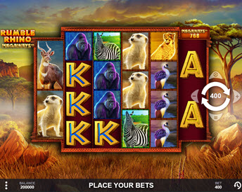 Rumble Rhino Megaways