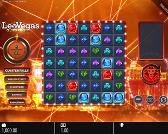 Leo Vegas Cluster Gems