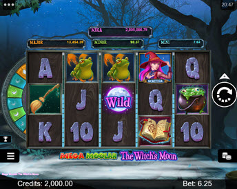 Mega Moolah The Witch's Moon