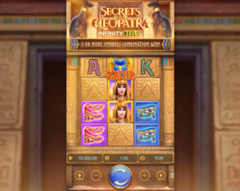 Secrets of Cleopatra Infinity Reels