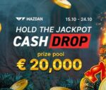 Грашовы джэкпот у турніры ад Wazdan на 20 000 EUR