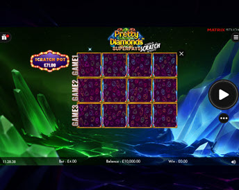 Pretty Diamonds Scratch