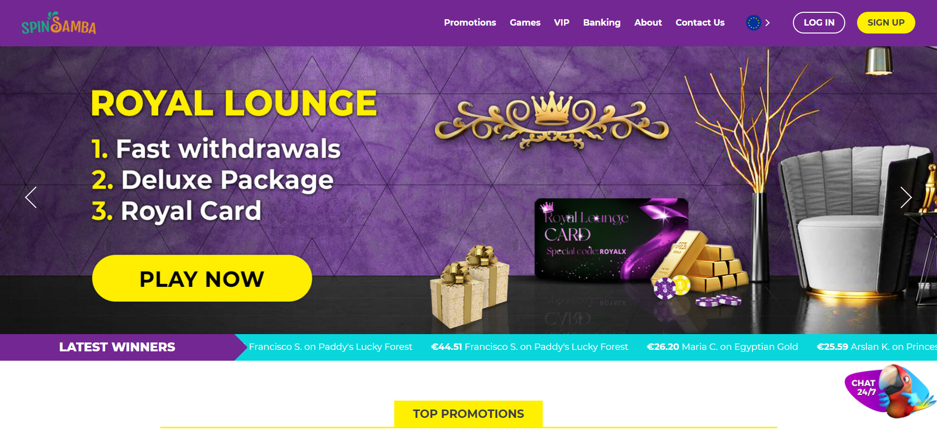 Spin Samba Casino