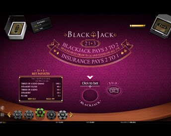 Blackjack 21+3