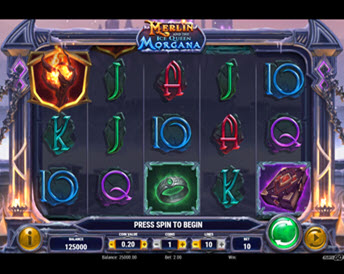 Merlin and the Ice Queen Morgana