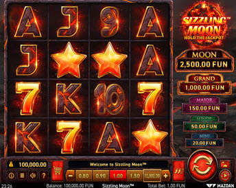 Sizzling Moon