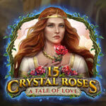 15 Crystal Roses A Tale of Love