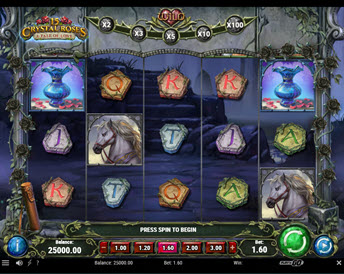 15 Crystal Roses A Tale of Love