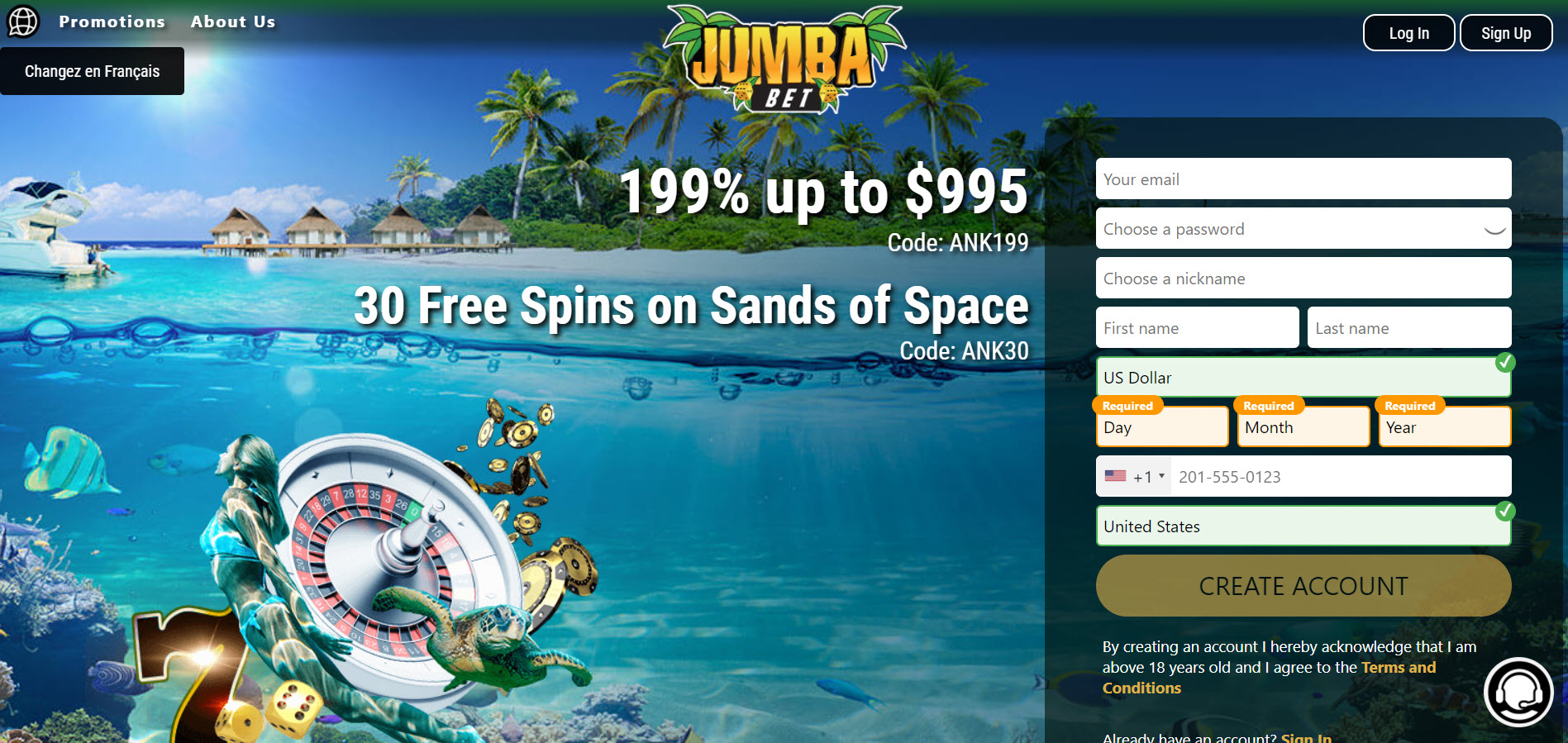 Jumba Bet Casino